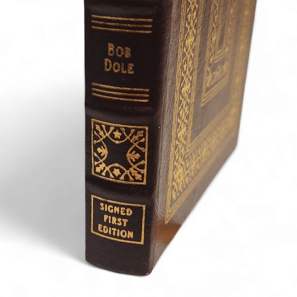 Great Political Wit by Bob Dole - Signed Autographed First Edition Leather-Bound - Picture 4 of 11